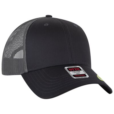 OTTO CAP 6 Panel Low Profile Mesh Back Trucker Hat Thumbnail