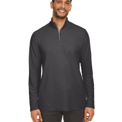 Men's Fusion ChromaSoft™ Pique Quarter-Zip Pullover Thumbnail