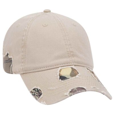 OTTO CAP Camouflage 6 Panel Low Profile Baseball Cap Thumbnail