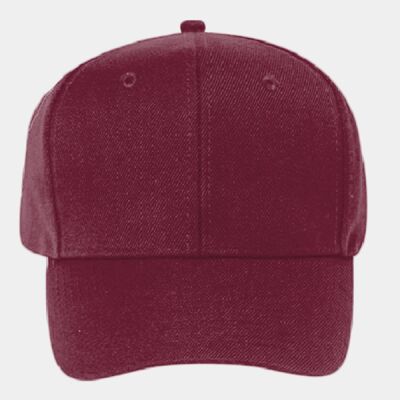 OTTO CAP 6 Panel Mid Profile Baseball Cap Thumbnail