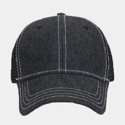 OTTO CAP 6 Panel Low Profile Mesh Back Trucker Hat Thumbnail