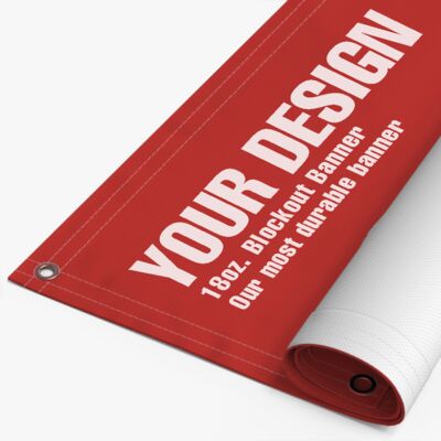 Blockout Banner 36" x 60" Thumbnail